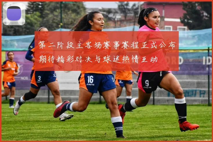 第二阶段主客场赛事赛程正式公布期待精彩对决与球迷热情互动